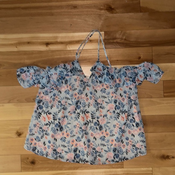 Lovers + Friends 2 piece set-Jana ruffled skirt and Bailey top in Meadow Floral - Picture 5 of 12